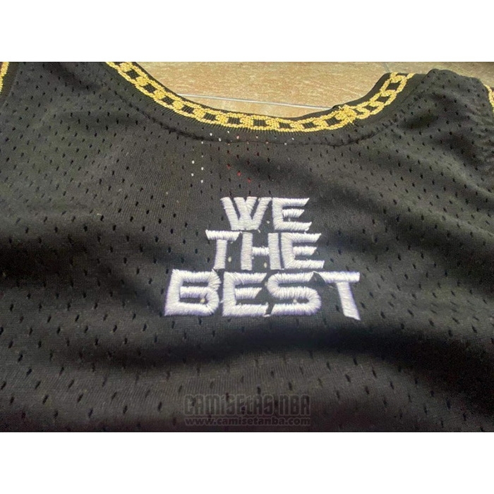 Camiseta Miami Heat x DJ Khaled x Mitchell & Ness Negro